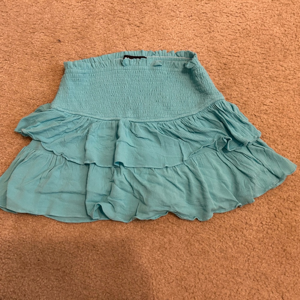 Teal skirt